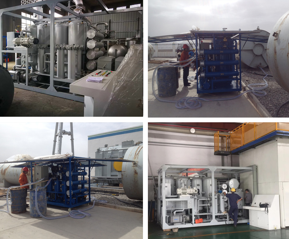 雙級真空濾油機(jī)安裝調(diào)試