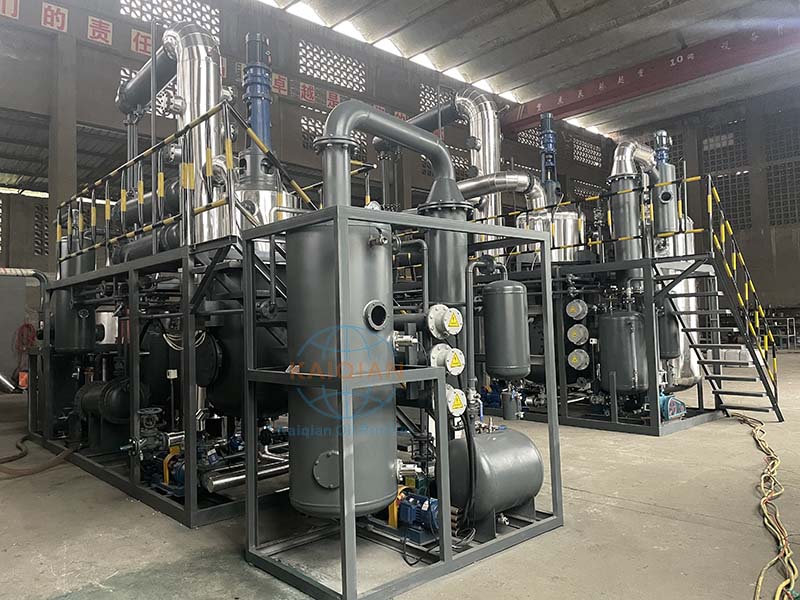 廢油蒸餾柴油設(shè)備